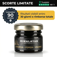 Shilajit dell'Himalaya naturale al 100% e cucchiaio in omaggio - Himalayan Life IT